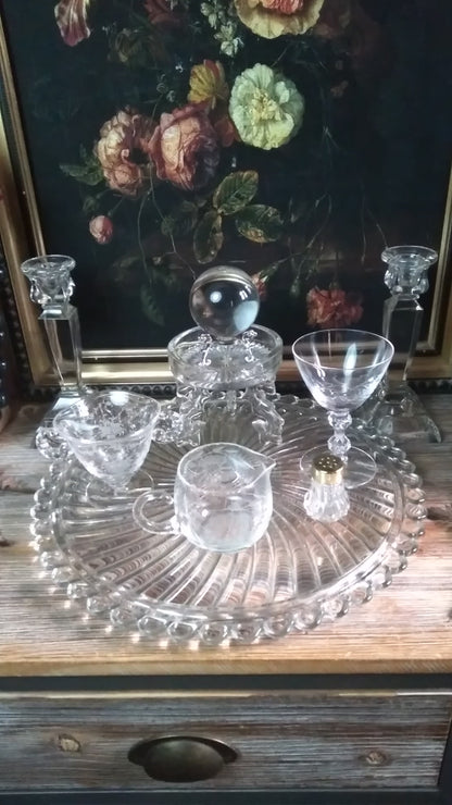 Vintage Crystal Lunar Witch Altar